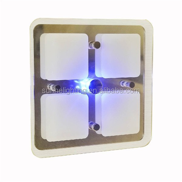 Aluminum 12v Led Car Van Bus Interior Ceiling Dome Roof Light for Caravan/boat/RV